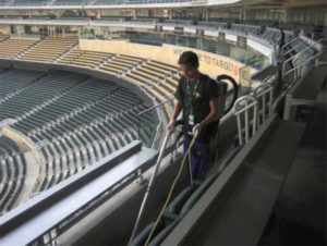 Green Cleaning Target Field