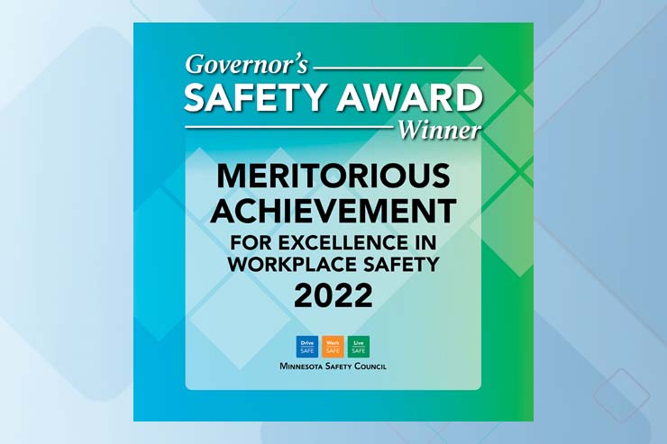 Marsden Building Maintenance Earns a Minnesota Safety Council Governor’s Safety Award